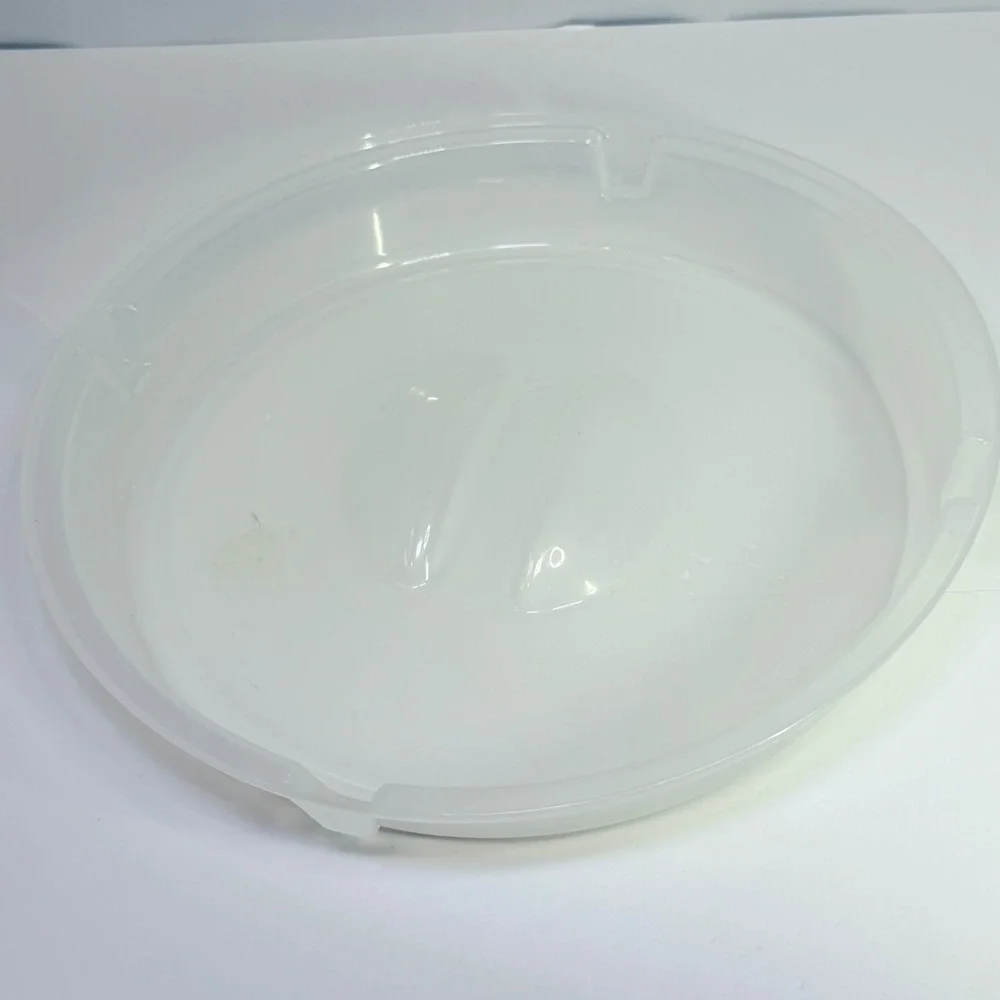 Corelle Coordinates Translucent White Vented Microwave Splatter Cover Lid 10.25